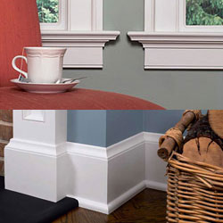 Baseboard Moulding - Door and moulding installation for home improvement